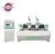 Double Heads CNC Stone Carving Machine