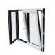 Double Glass Aluminium Tilt And Turn Windows , Inswing Casement Window