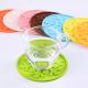 20g Round Silicone Kitchen Product Silicone Coaster Pad