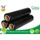 Hand Stretch Film Packaging Jumbo Roll , Black / Clear Wrapping Film For Pallets