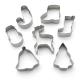 Shaped Mould Cookie Cutter Set Decorating Tools Stainless Steel Letter Cookie Cutter
