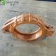 LONGTONE Concrete Pump Clamp Casted Painting Metal Snap Clamps 40Cr Steel OEM