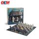 Customized plastic character figure table toys risk/chess/educational/business/drinking/ board game with box