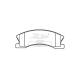 Front Brake Pad Replacement Land Rover With Included Wear Sensor FD927 , SFP000017