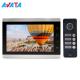 Metal Case 10 Inch Video Door Phone Intercom with Picture Memory for Apartment