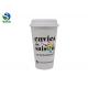16oz Biodegradable Pla Paper Cups With CPLA Lid As Straw Coffee Cups