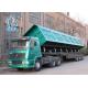 Three Axle Side Dump Semitrailer / 60 - 80 Tons Dump Truck SINOTRUK Brand