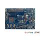 4 Layer Blue PCB Board , Roger PCB Board For Communication Electronics