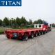 TITAN 8 lines 16 axles self propelled modular transporters hydraulic trailer