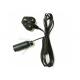 13A 250V Uk Power Lead , Salt Lamp Electrical Cord With Dimmer RoHS Compliant