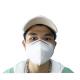 Waterproof N95 Dust Mask Soft Texture Non Woven Fabric Material No Pressure To Ears