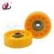 Beam Saw Plastic Converyor Roller skate Wheels 48*8*16mm 608ZZ Saw Spare Parts