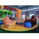 Carousel Teacup Amusement Ride , Rotating Children'S Funfair Rides For Family Playing