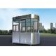 Stainless Steel Security Guard Booths , Park Security Guard Shack
