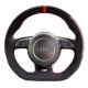 2010-2016 Hand Sewing Stitched Soft Suede Steering Wheel Cover for Audi A5 A7 RS5 RS7 S3 S4 S5 S6 S7 SQ5