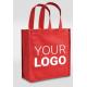 Custom Logo Printed Eco Friendly Tote Shopping Carry Fabric PP Laminated Recyclable Non Woven Bag, Promotional PP Non Wo