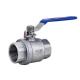 Stainless Steel 2PC Ball Valve for Normal Temperature Media in Industrial Applications