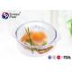 Ice Cream Clear Plastic Disposable Bowls Pan Shape Pantone Color