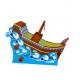 Ocean Pirate Ship Commercial Inflatable Water Slide Rentals