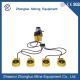 Flat Manual Lock Nut Hydraulic Jack Post Tension Stressing Equipment