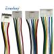 18AWG 40cm Battery Accessories  7/8/9/10/11/12/13 Pin Wiring Harness Connector