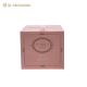 Custom Printed Luxury Pink Candle Gift Boxes Hard Cardboard Gift Box For Candles