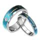 Tagor Jewelry Super Fashion 316L Stainless Steel couple Ring TYGR142