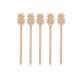 10cm Bamboo Bar Food Fruit Picks Swizzle Stir Sticks With Custom Design