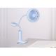 portable mini led fan desk light fan camping light with fan / tent fan light rechargeable