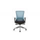 2D Armrest Mesh Drafting Chair , 12KGS 0.1512m3 Mesh Back Chair