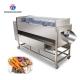 4.55KW 3500KG/H Spiral Shaft Potato Peeling Machine For Cleaning