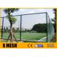 6m Height Soccer Filed Chain Link Mesh Fencing PVC Coated Chain Link Fence