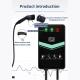 Waterproof EV Charger 3 Phase 16A 11kW Type 2 Floor Mounted Charging Stations