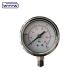 60mm dial size oil filling stainless steel pressure gauge with high quality pressure gauge WYYW