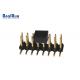 LCM LED UL94V-0 SMT Pin Header Brass Board To Board Connector PA6T