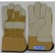 10 inch Cowhide Leather with cotton back Working Gloves