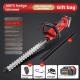 Brushless Battery Powered Hedge Cutter Rechargeable Garden Trimmer DC21V