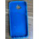 Silicone mobile phone shell, blue color, customized iPhone shell