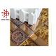 HTY - TG 300 300*300 Wholesale Luxury Style Gold Color Glass Mosaic Tile Foshan Factory