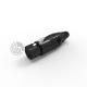 Video XLR Connector 10A Waterproof Female 3 Pin Connector Plug