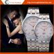 055A Fashion Jewelry Wholesale Retale Quartz Watch Couples Watch Stainless Steel Watches