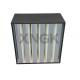 Cleanroom Terminal Filtration High Volume HEPA Filter H13 ABS Plastic Frame
