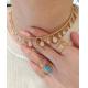 Women'S Custom 18K Gold Jewelry DEF Color Luxury Diamond Necklace