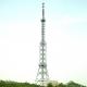 70m 5G Mobile Telecom Tower  ISO SJ345 Low Carbon Steel Lattice Mast