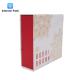 Customizable Color Wrapping Paper Gift Box , Flip Folding Packaging Boxes 30x28x16cm