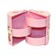 Eco Friendly Cardboard Round Cylinder Gift Box With Double Opening