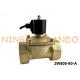 3'' IP68 Waterproof Water Fountain Brass Solenoid Valve 12V 24V 110V 220V