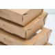 Fast Food Kraft Paper Take Out Boxes Salad Kraft Package Box With Window