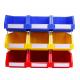 Customized Color Plastic Stackable Parts Storage Box Bin for Warehouse Organization