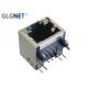 GLGNET Single Port Rj45 Connector LEDs Tab Up Without Integrated Magnetics